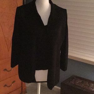 Sigrid Olsen Black sweater set. Medium.
